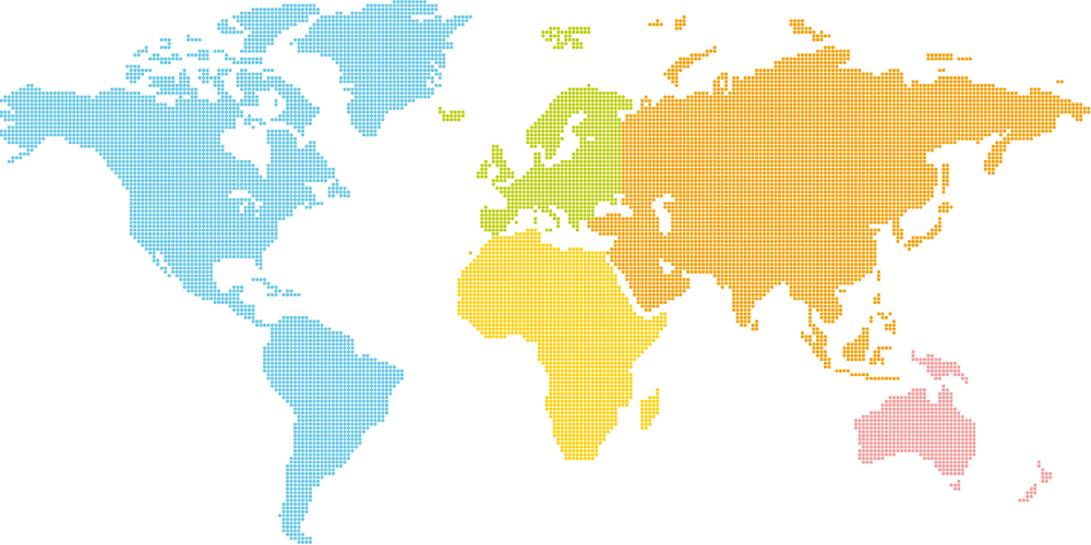 Geographic distribution of Editors